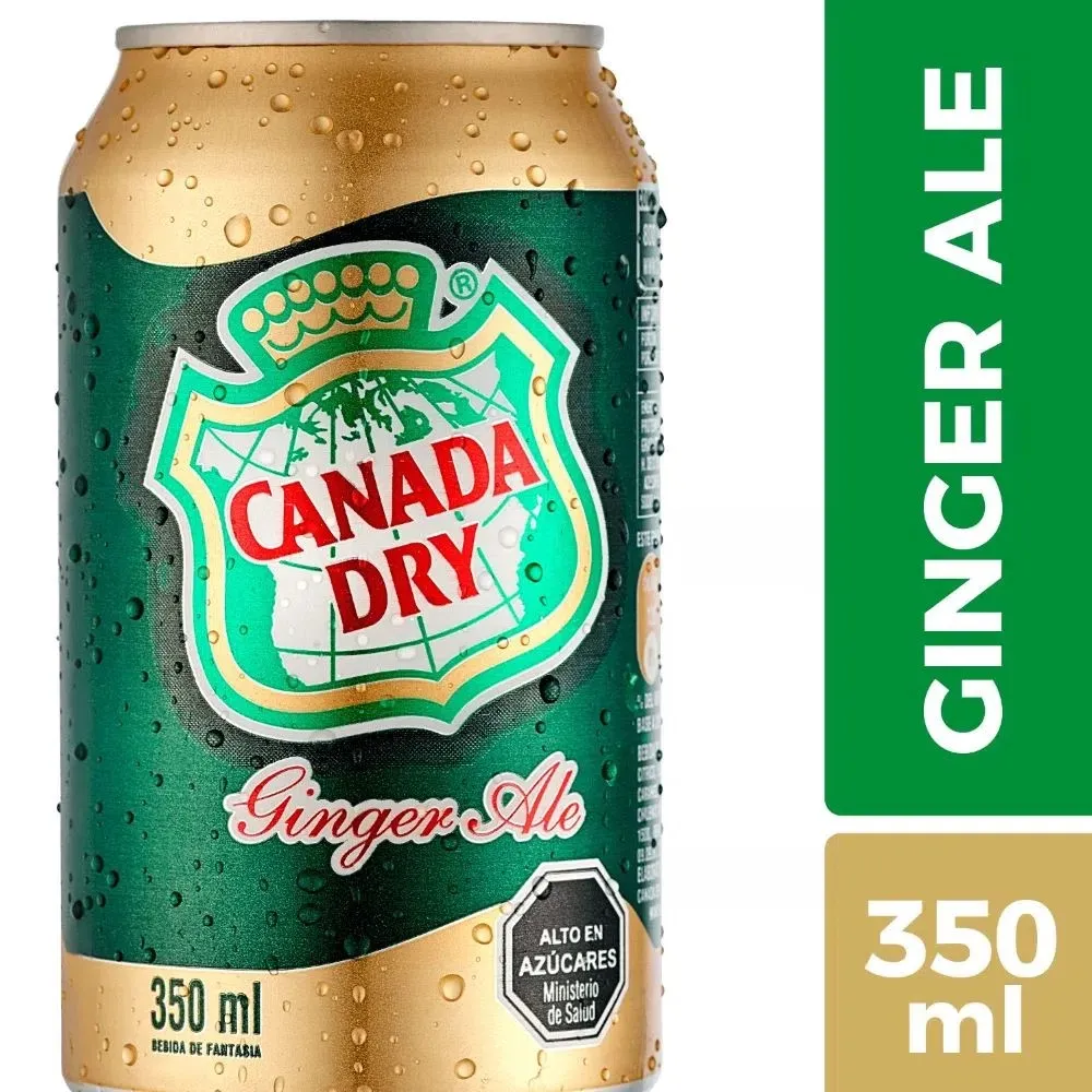 Canada Dry Ginger Ale Lata 350 ml