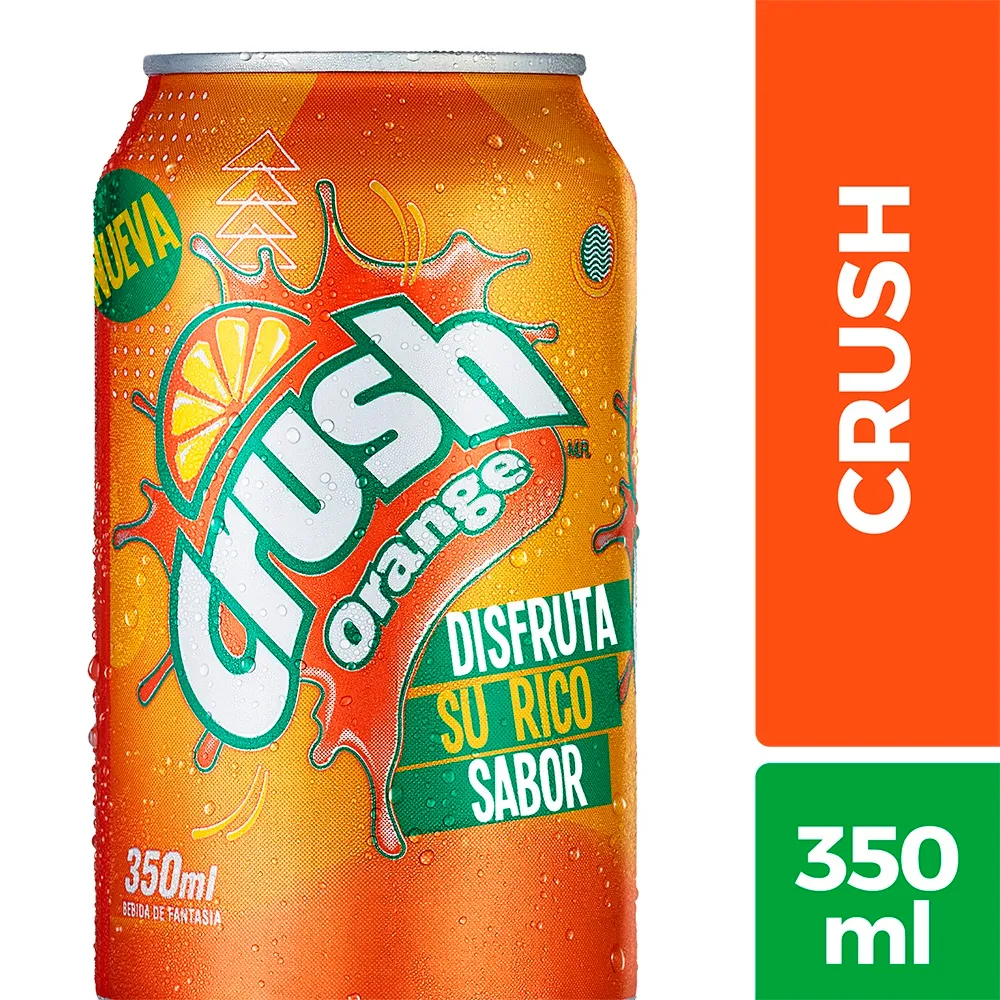Crush Naranja Lata 350 ml